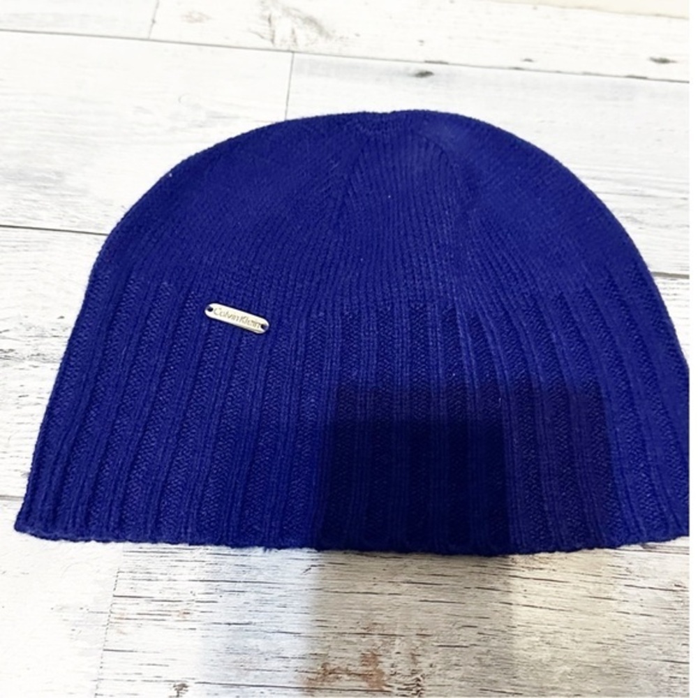 Calvin Klein Royal Blue Beanie  Hat